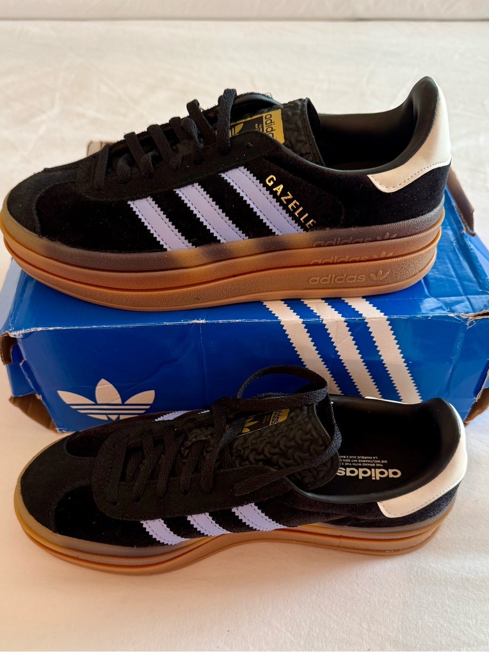 adidas Gazelle bold Platform Sneakers - Black youth 5